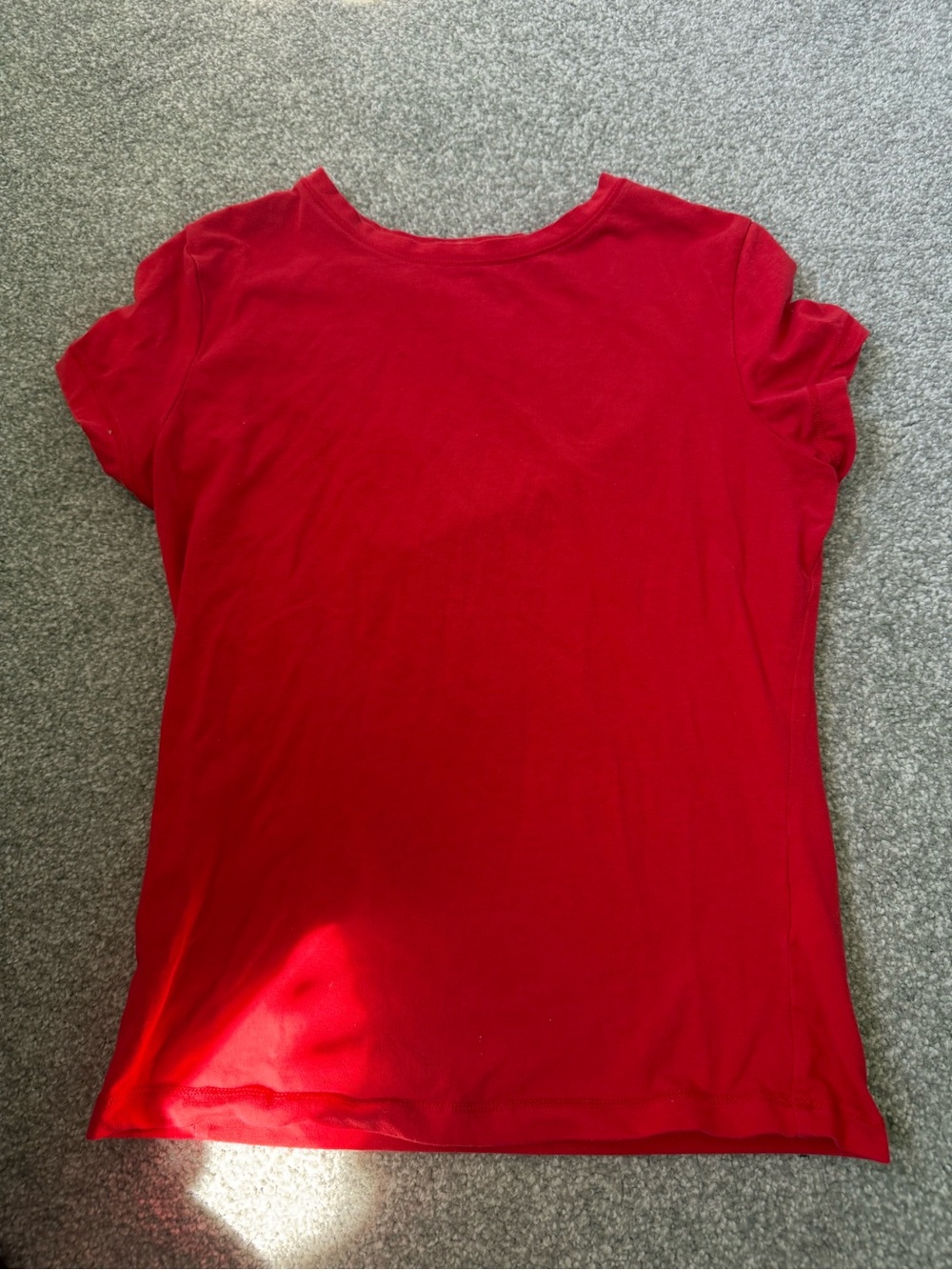 Garage Bright Red Short Sleeve Women's Tee